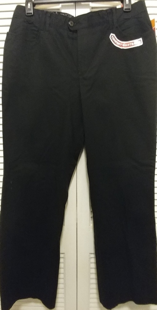 Lee just below the waist black eased fit pants
